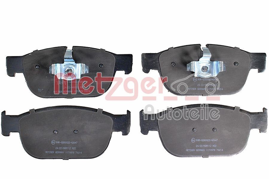 METZGER Plaquettes de frein 1170978 Volvo 850 Freins, plaquettes de freins METZGER 1170978