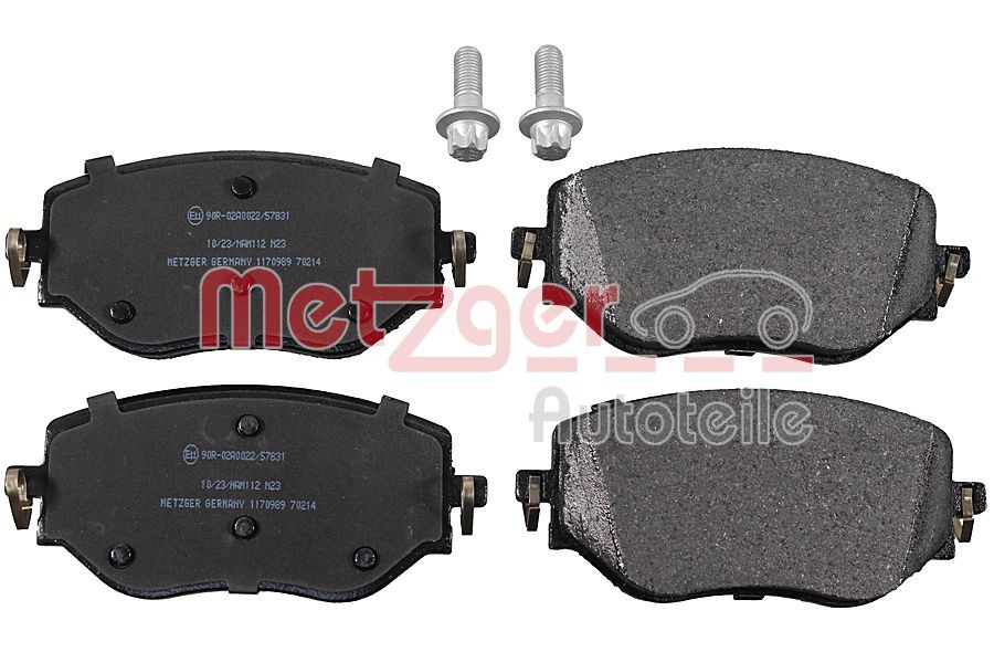 METZGER Pastilhas de travão 1170989 1170989 METZGER Pastilhas de travão Dacia baratos