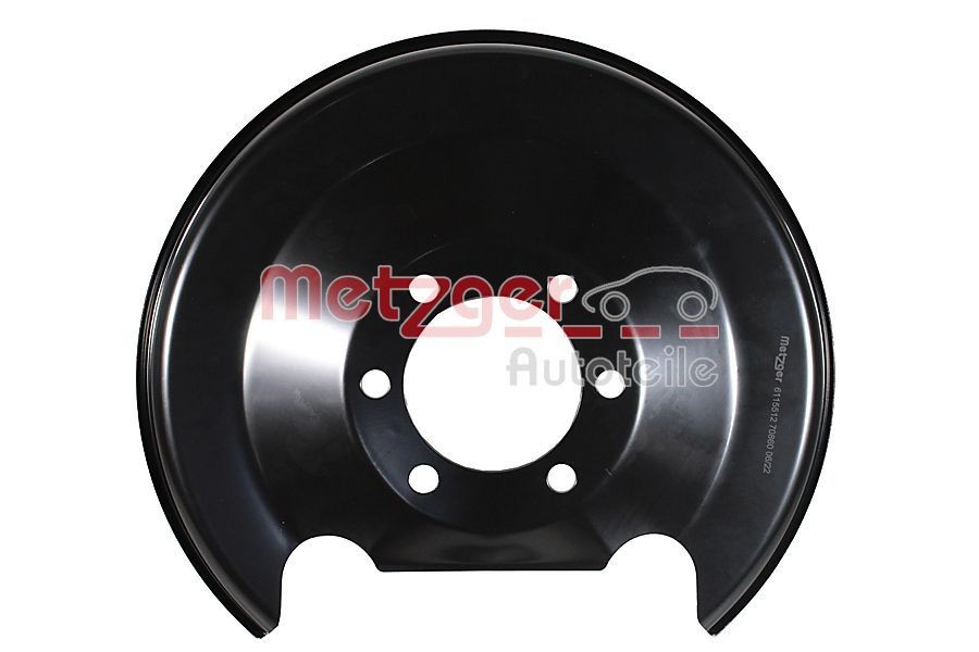 Bremseskjold METZGER 6115512 METZGER 6115512 Ankerplader MITSUBISHI GALANT 1999
