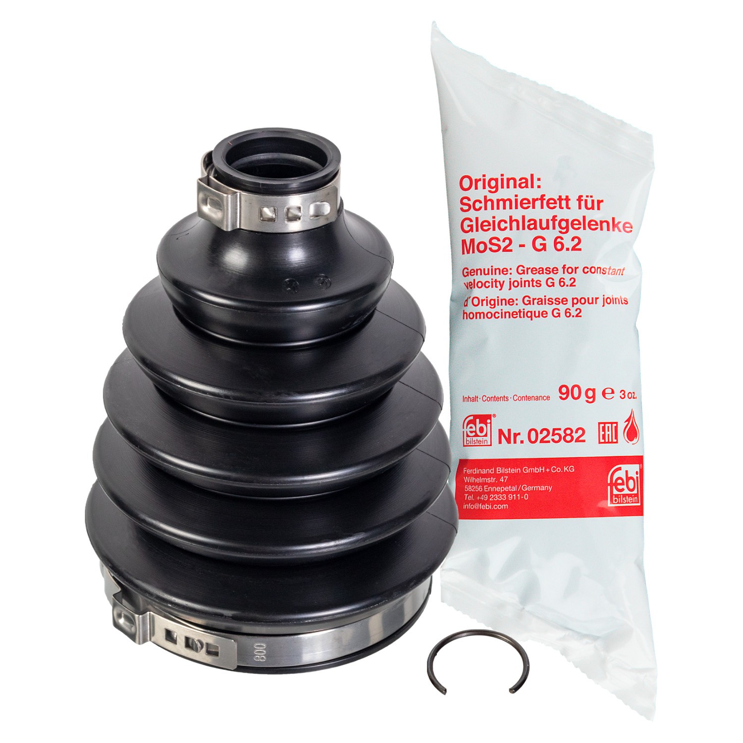 FEBI BILSTEIN Putekļusargu komplekts, Piedziņas vārpsta 180429 FEBI BILSTEIN 180429 Pusass putekļu gumijas Vauxhall ADAM lēti