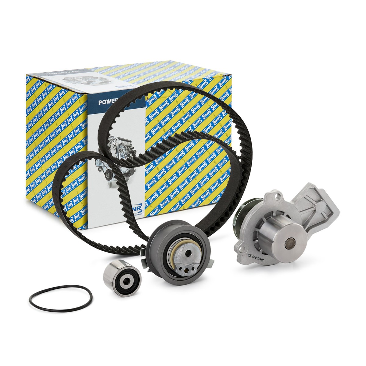 SNR Ūdenssūknis + Zobsiksnas komplekts KDP457.830 Zobsiksnas komplekts SNR Skoda SUPERB KDP457.830