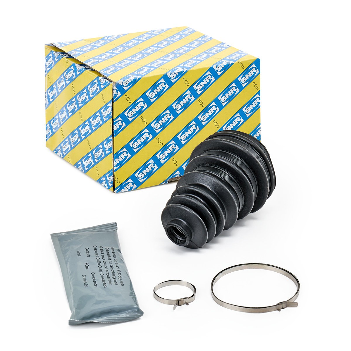 SNR Faltenbalgsatz, Antriebswelle OBK10.001 Faltenbalgsatz, Antriebswelle SNR OBK10.001 Toyota Avensis Liftback Antriebsteile Kosten