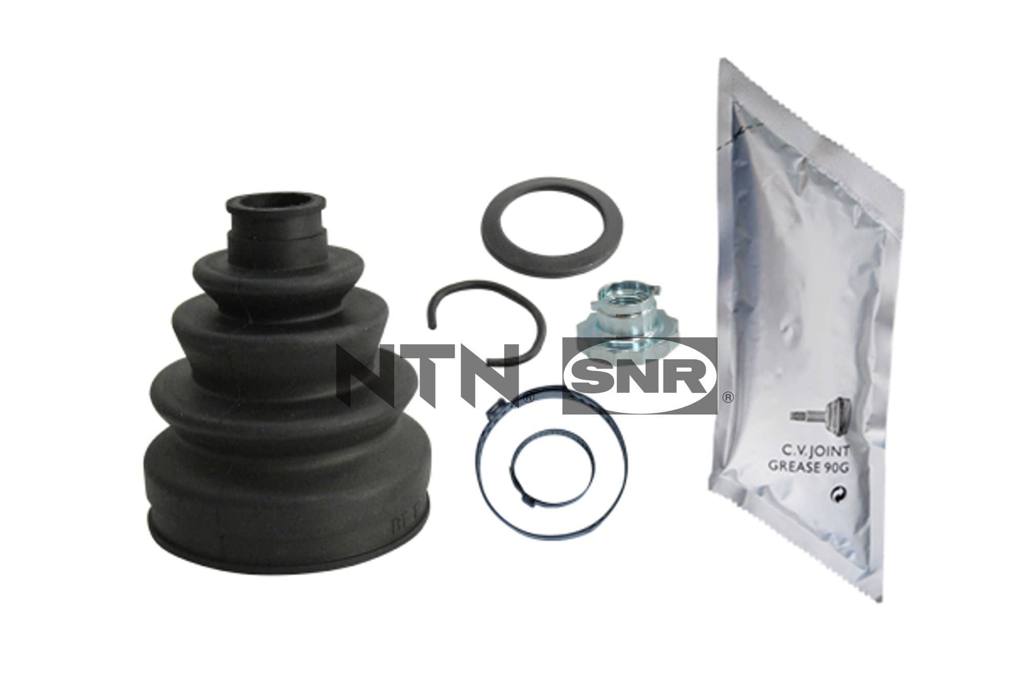 SNR Putekļusargu komplekts, Piedziņas vārpsta OBK54.009 Pusass putekļu gumijas SNR SsangYoung TIVOLI OBK54.009