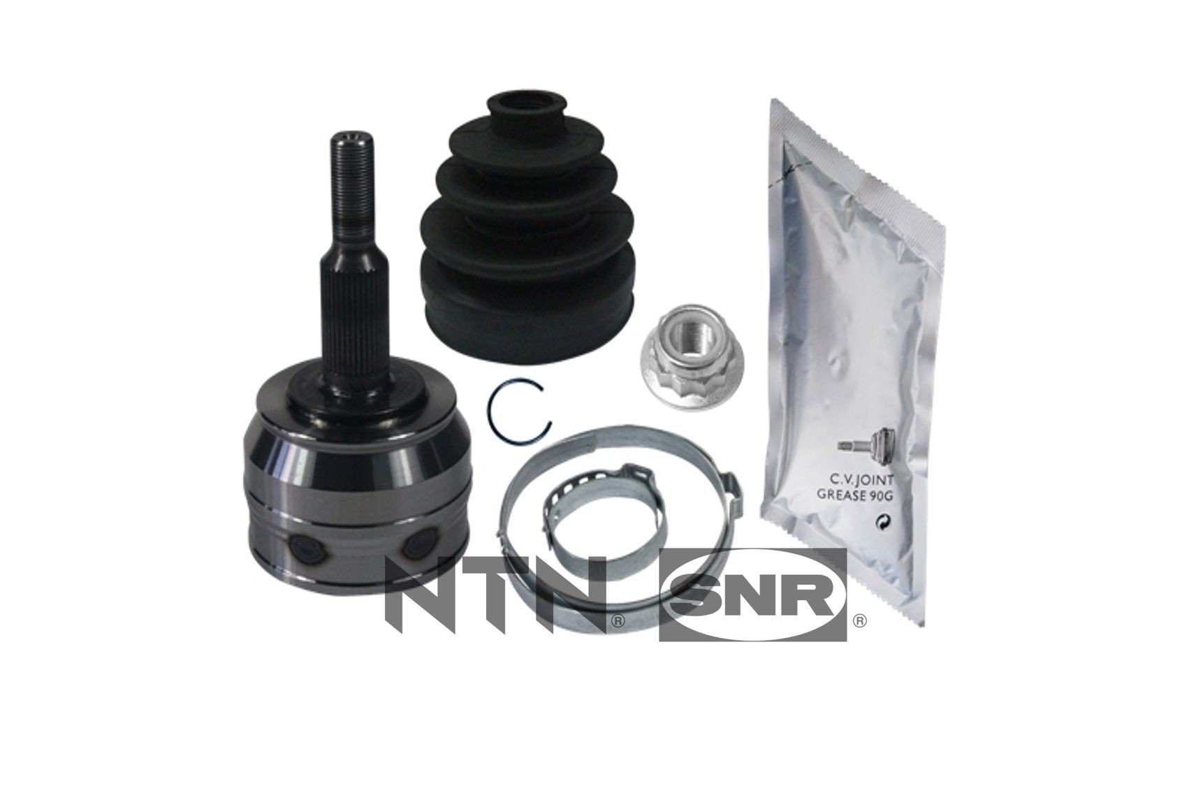 SNR Homokineet reparatie set, aandrijfas OJK54.020 SNR OJK54.020 Homokineet reparatie set aandrijfas VW T5 Transporter originele prijs