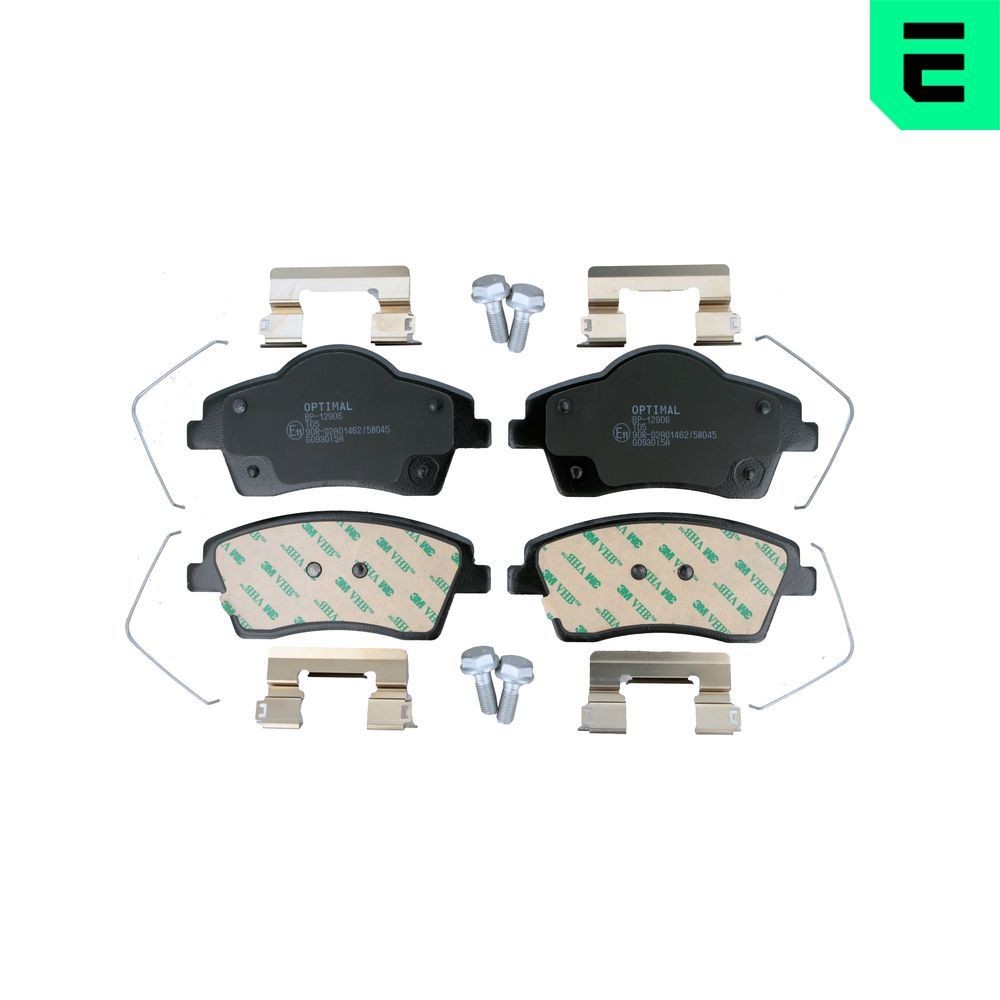 OPTIMAL Bremseklosser BP-12906 Bremsekloss-sett VOLVO OPTIMAL BP-12906