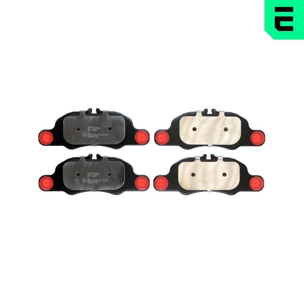 OPTIMAL Bremseklodser BP-12957 OPTIMAL Bremseklodser PORSCHE BP-12957