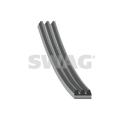 Courroie Poly-V SWAG 33105713 Courroie Poly-V SWAG 33 10 5713 Courroies LEXUS NX (AZ10)
