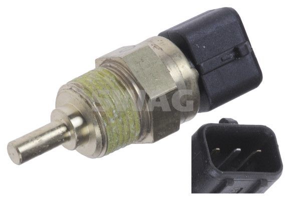 Sensor, temperatura do líquido de refrigeração SWAG 33 10 6727 SWAG 33 10 6727 Sensor de temperatura do motor Kia SPORTAGE 2016