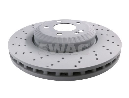 SWAG Bremseskive 33 10 7333 SWAG 33107333 Sportsbremseskiver Mercedes W222 pris