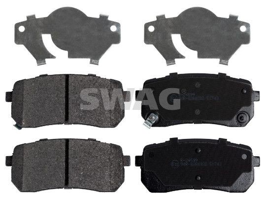 SWAG Bromsbelägg 33 10 7497 33 10 7497 SWAG bromsbelägg KIA STONIC