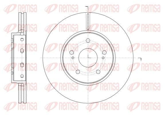 REMSA Remschijf 62513.10 Sportremschijven REMSA SUZUKI 62513.10