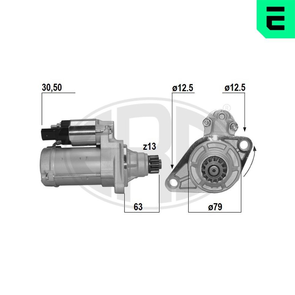 ERA Starter 221071A Starter ERA SHARAN 221071A billig