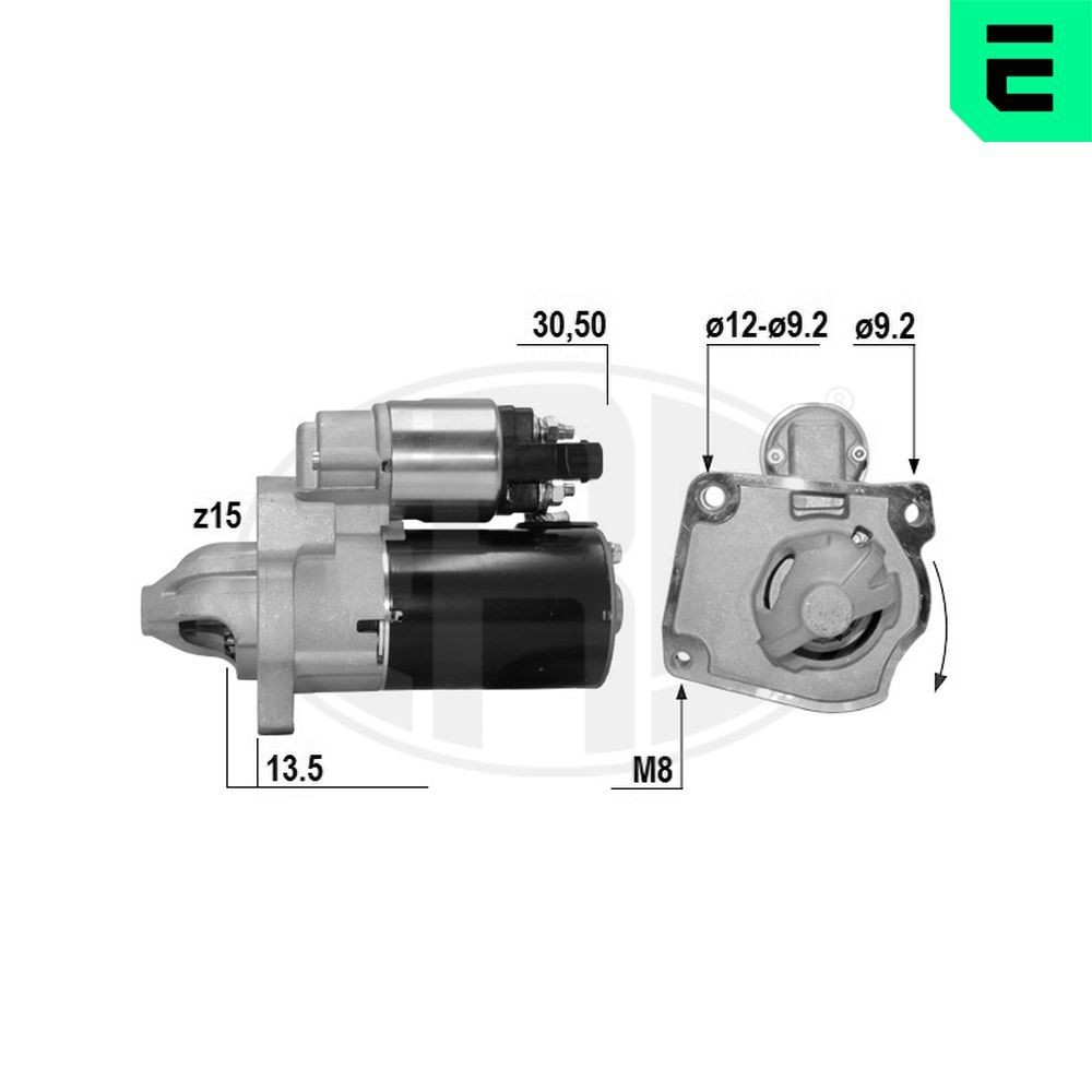 ERA Anlasser 221072A 221072A Starter Motor OPEL MOKKA ERA kaufen