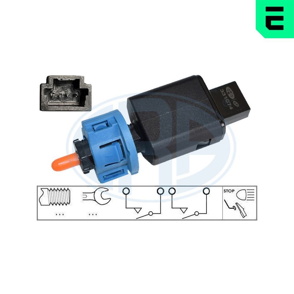 ERA Bromsljuskontakt 331074 331074 ERA bromsljuskontakt Renault KANGOO