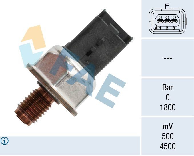 FAE Sensore, Pressione carburante 15600 15600 costo Sensore pressione carburante FAE AUDI A6