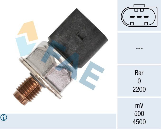 FAE Brandstofdruksensor 15605 FAE 15605 Sensor brandstofdruk Mercedes C218 prijs