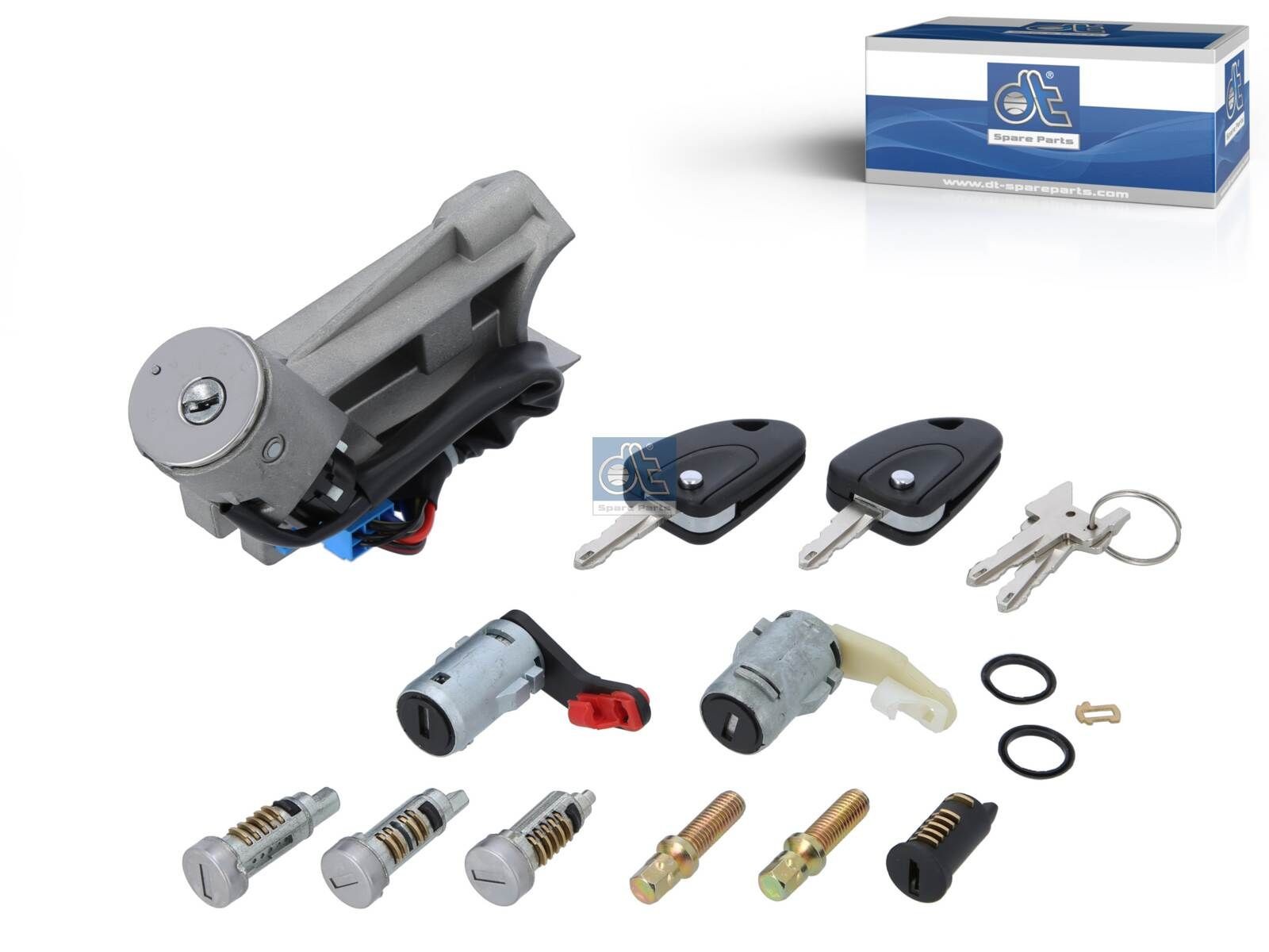DT Spare Parts Komplet zamków 6.96210 DT Spare Parts Wkladka do zamka 6.96210 doświadczenie