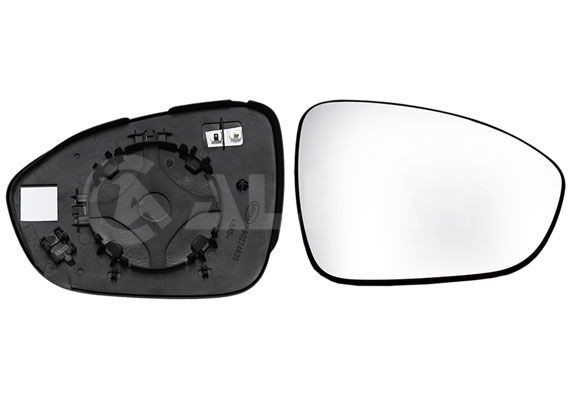 Speilglass, ytterspeil ALKAR 6432748 ALKAR 6432748: Sidespeilglass Renault SANDERO / STEPWAY 2016