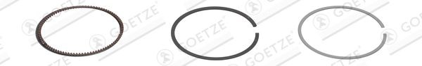 GOETZE ENGINE Jeu de segments de pistons 08-453300-00 08-453300-00 Segment NISSAN 350 Z GOETZE ENGINE