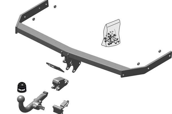 BRINK Piekabes āķis 491700 491700 Sakabes āķi BRINK VW UP