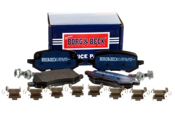 BORG & BECK Bremseklodser BBP2886 Sports bremseklodser BORG & BECK PORSCHE BBP2886