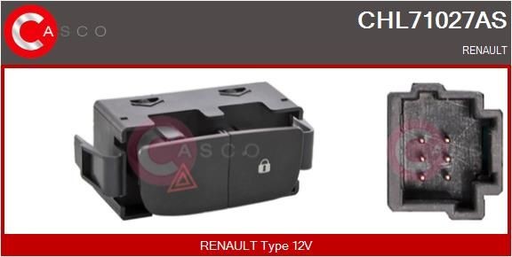 CASCO Warnblinkschalter CHL71027AS Warnblinkschalter CASCO TRAFIC CHL71027AS günstig