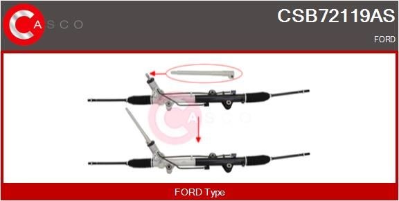 CASCO Stuurhuis CSB72119AS Stuurhuizen CASCO TRANSIT CSB72119AS goedkoop