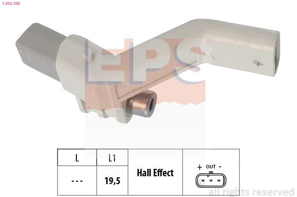 EPS Generatore di impulsi, Albero a gomiti 1.953.708 1.953.708 Sensore giri motore EPS Volkswagen BORA costo
