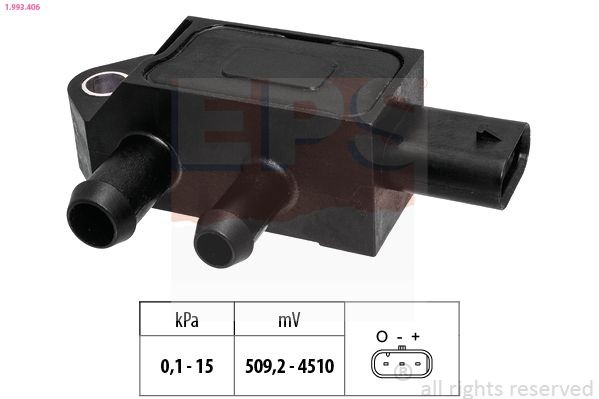 EPS Sensore, Pressione gas scarico 1.993.406 1.993.406 Sensore filtro antiparticolato CHEVROLET LACETTI EPS costo