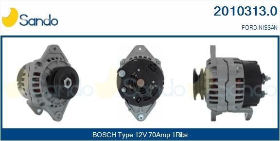 SANDO Alternatore 2010313.0 2010313.0 costo Alternatore NISSAN 200 SX SANDO
