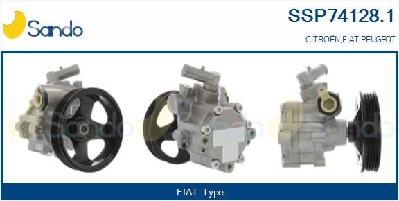 SANDO Pompe de direction assistée SSP74128.1 SSP74128.1 Pompe de direction PEUGEOT J5 SANDO