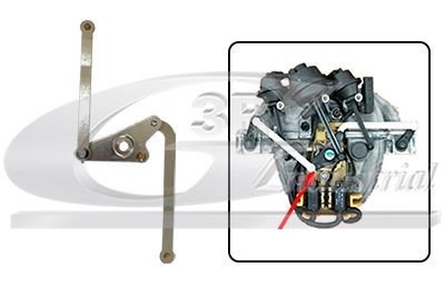 3RG Insugsgrenrör 36500 36500 3RG insugningsrör OPEL ASTRA