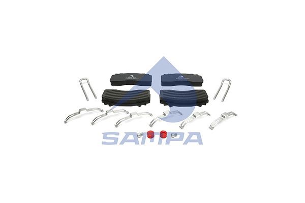 SAMPA Bromsbelägg 092.824 BMW bromsbelägg SAMPA 092.824