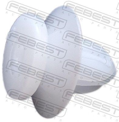FEBEST Festeklips, dørkledning 88570-061 Rør, sylinderhodelufting FEBEST Porsche 911 88570-061