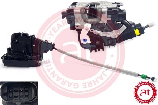 at autoteile germany Fechadura da porta at13452 at13452 Conjunto fechaduras MERCEDES-BENZ Classe B at autoteile germany