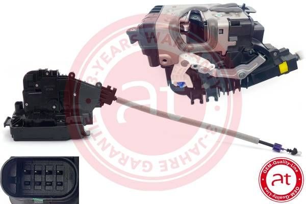 at autoteile germany Fechadura da porta at13454 at13454 Fechaduras exteriores MERCEDES-BENZ Classe B at autoteile germany