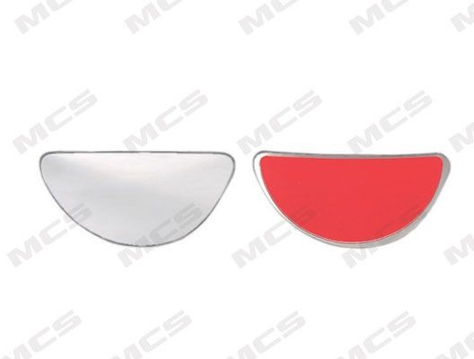 MCS Spoguļstikls, Ārējais atpakaļskata spogulis 337019706 Spoguļstikls MCS TOURNEO COURIER 337019706 lēti