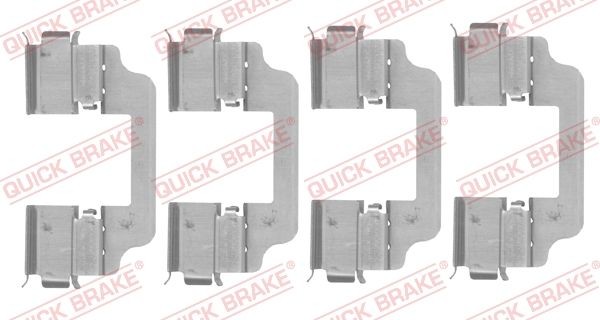 QUICK BRAKE Kit accessori, pastiglia freno 109-0153 QUICK BRAKE 109-0153 Kit accessori, pastiglia freno