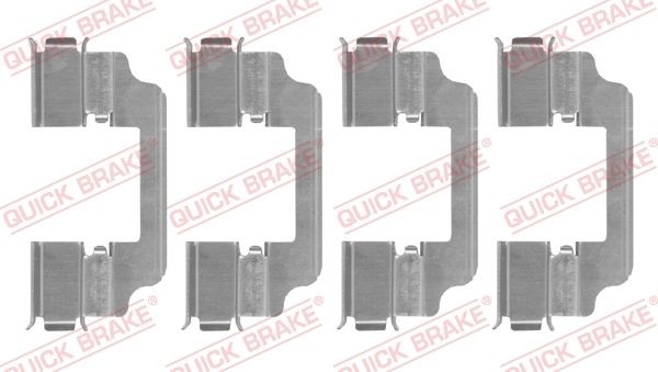 QUICK BRAKE Kit accessori, pastiglia freno 109-0154 QUICK BRAKE 109-0154 Kit accessori, pastiglia freno