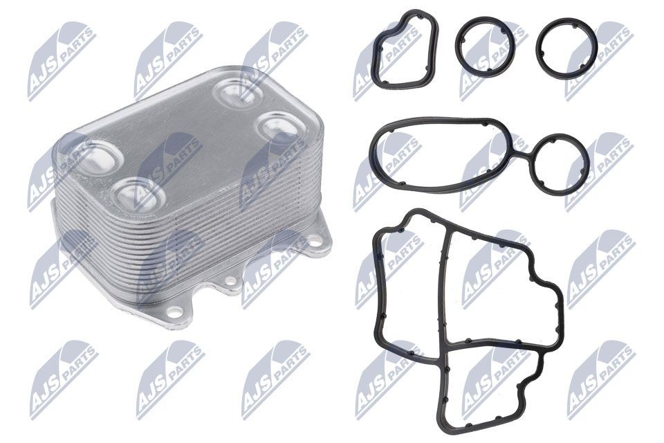 NTY Oliekøler, motorolie CCL-VW-022 NTY CCL-VW-022 Oliekøler VW Passat CC billig