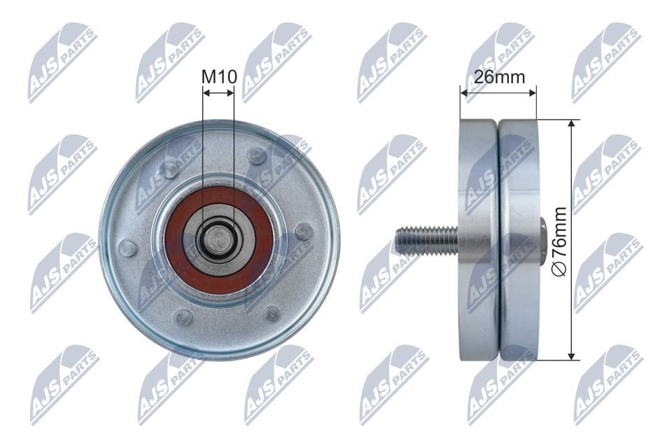 NTY Styrrulle, kilrem RNK-AU-050 NTY RNK-AU-050 Styrrulle, kilrem Renault Grand Kangoo original