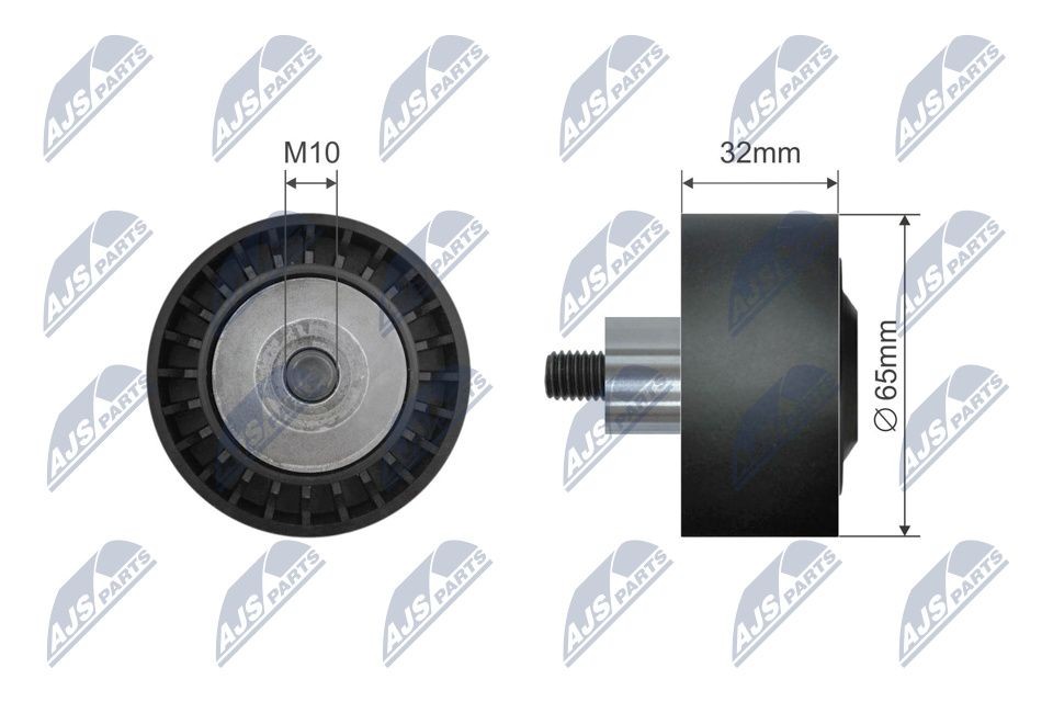 NTY Vratná / vodiaca kladka klinového remeňa RNK-BM-021 RNK-BM-021 Vratná / vodiaca kladka klinového remeňa BMW Rad 6 NTY