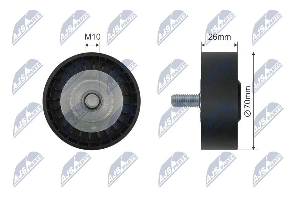 NTY Seade- / juhtrull, kiilrihm RNK-BM-036 Seade- / juhtrull, kiilrihm NTY CARISMA RNK-BM-036 odav
