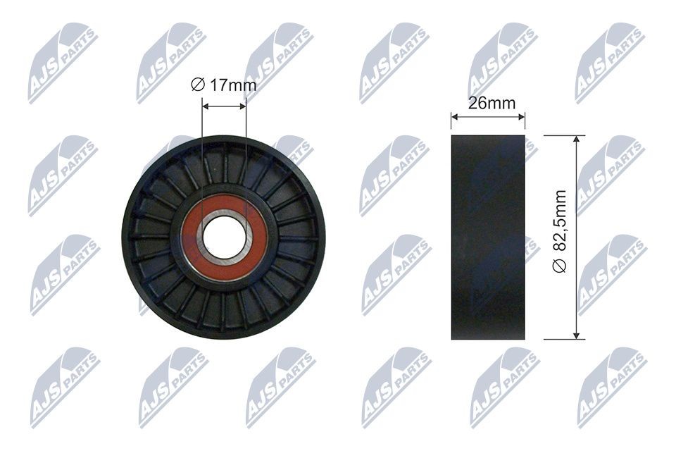 Τεντωτήρας ιμάντα, ιμάντας poly-V NTY RNK-HY-516 NTY RNK-HY-516: Βραχίονας σύσφιγξης Hyundai SANTA FE 2000