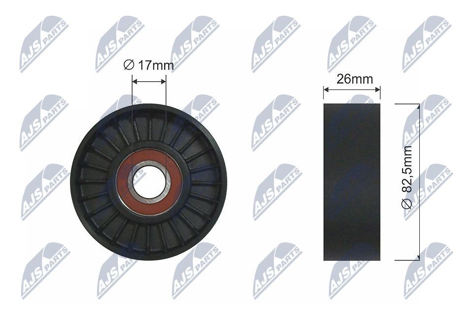 NTY Poulie, courroie de distribution RNK-HY-517 RNK-HY-517 NTY Poulie, courroie de distribution Nissan pas cher