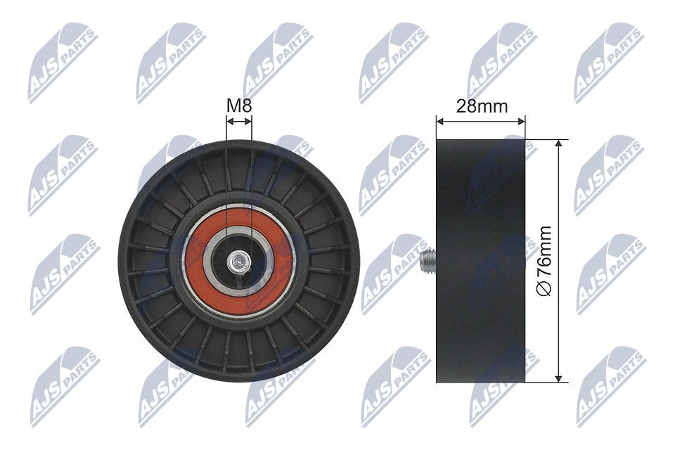 NTY Seade- / juhtrull, kiilrihm RNK-ME-027 Seade- / juhtrull, kiilrihm NTY Mitsubishi CARISMA RNK-ME-027