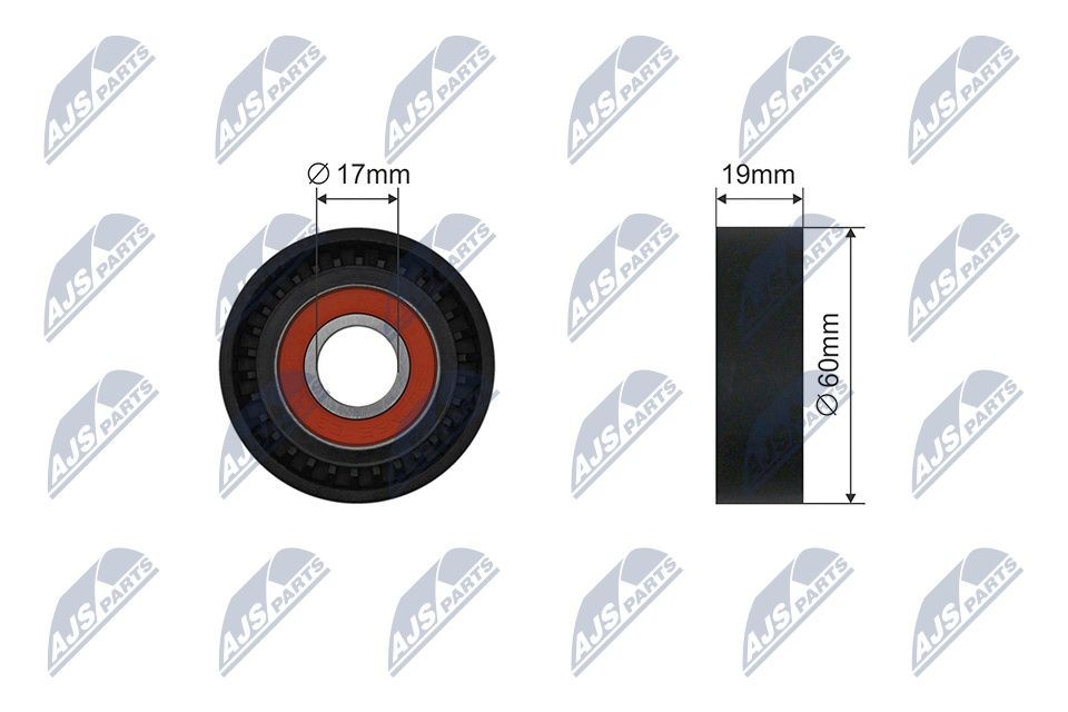 NTY Strammehjul, kilerem RNK-ME-041 NTY RNK-ME-041 Strammerull Smart 450 Cabrio pris