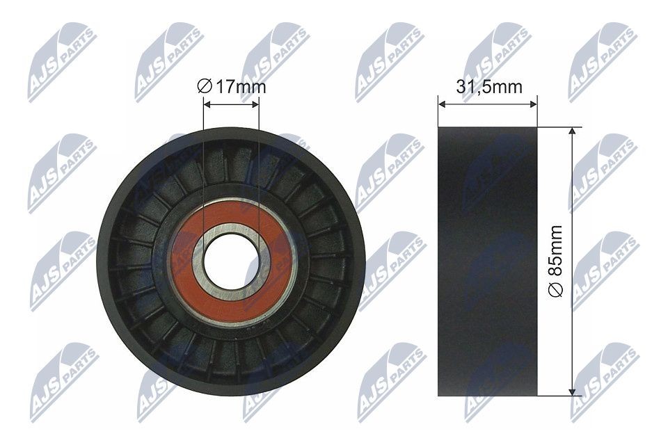 Τεντωτήρας, ιμάντας poly-V NTY RNK-NS-039 NTY RNK-NS-039 Τεντωτηρας ιμαντα NISSAN PATROL 2001