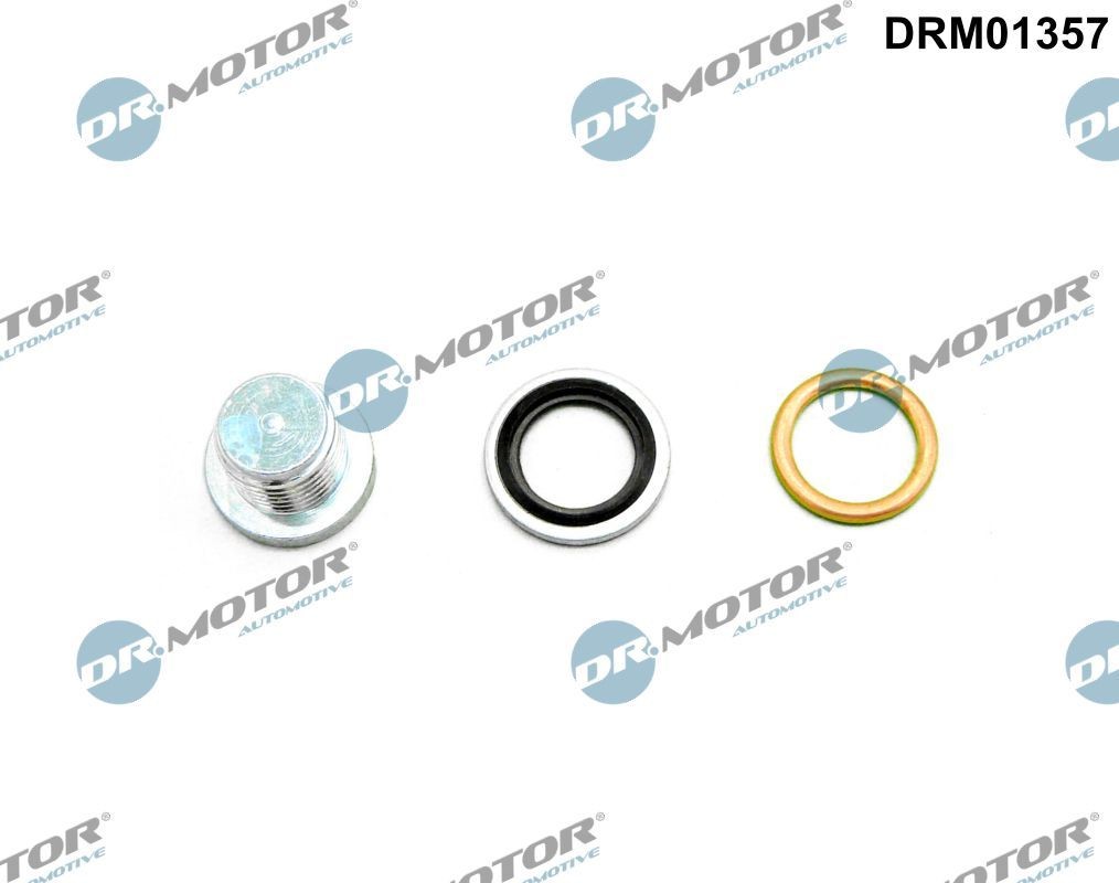 DR.MOTOR AUTOMOTIVE Βιδωτή τάπα, λεκάνη λαδιού DRM01357 Βίδα εκκένωσης κάρτερ DR.MOTOR AUTOMOTIVE GRANDE PUNTO DRM01357 φθηνά