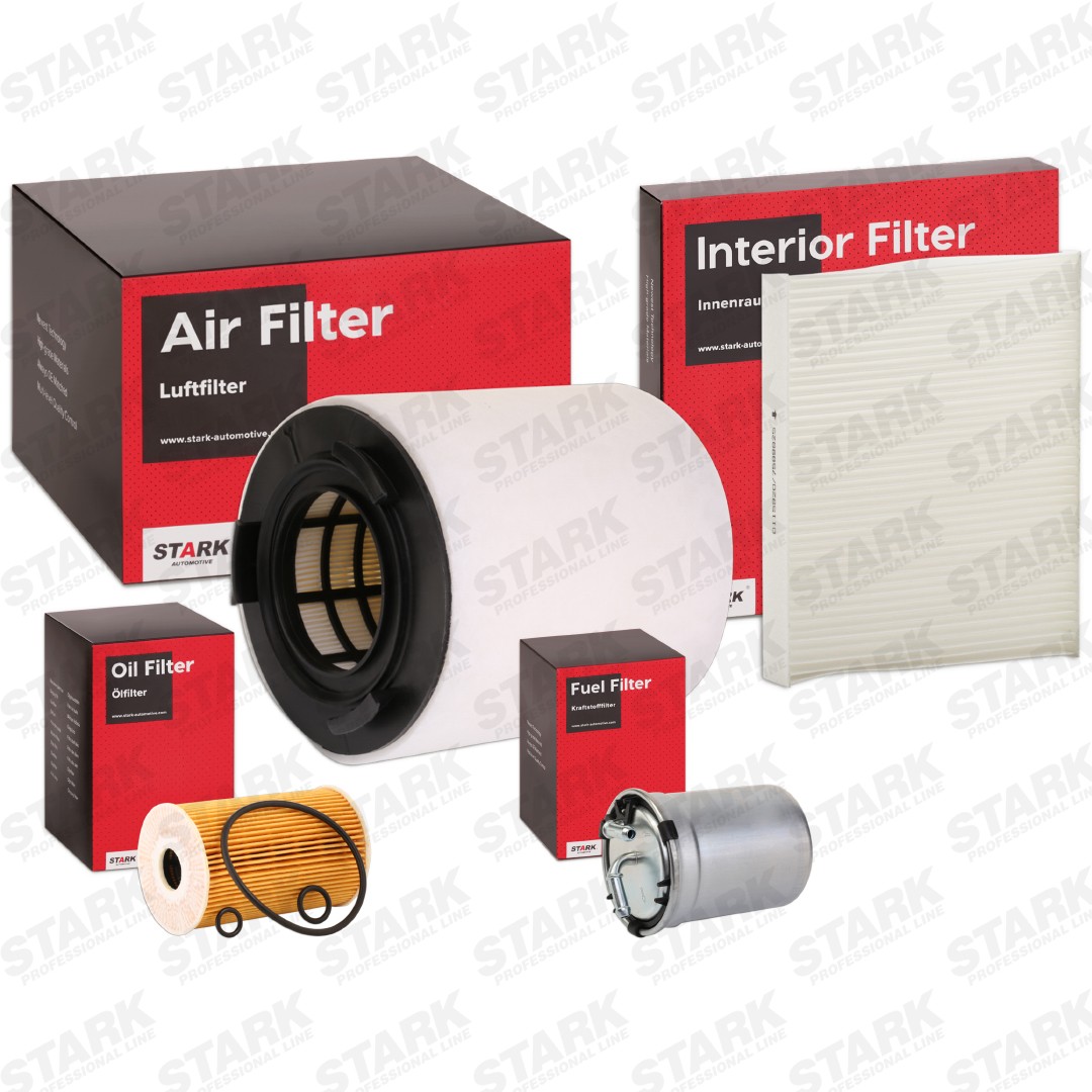 STARK Filterset SKFS-188114761 SKFS-188114761 Onderhoudspakket en filterset SEAT ALTEA STARK